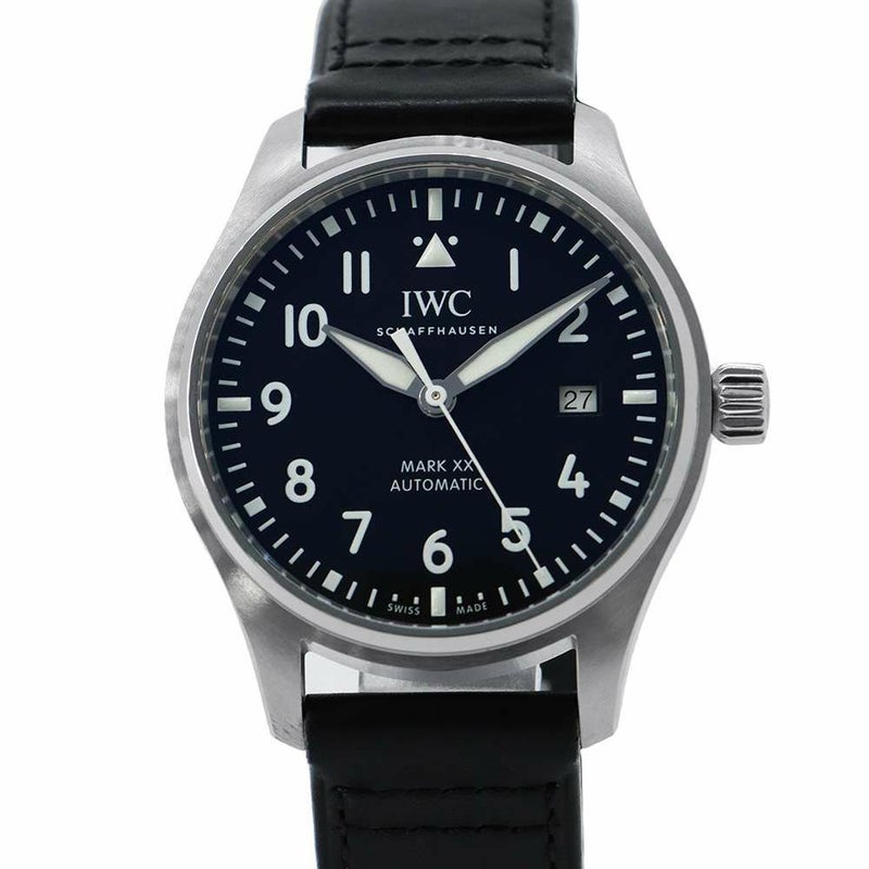 IWC パイロットウォッチ マークXX IW328201 腕時計 黒文字盤
