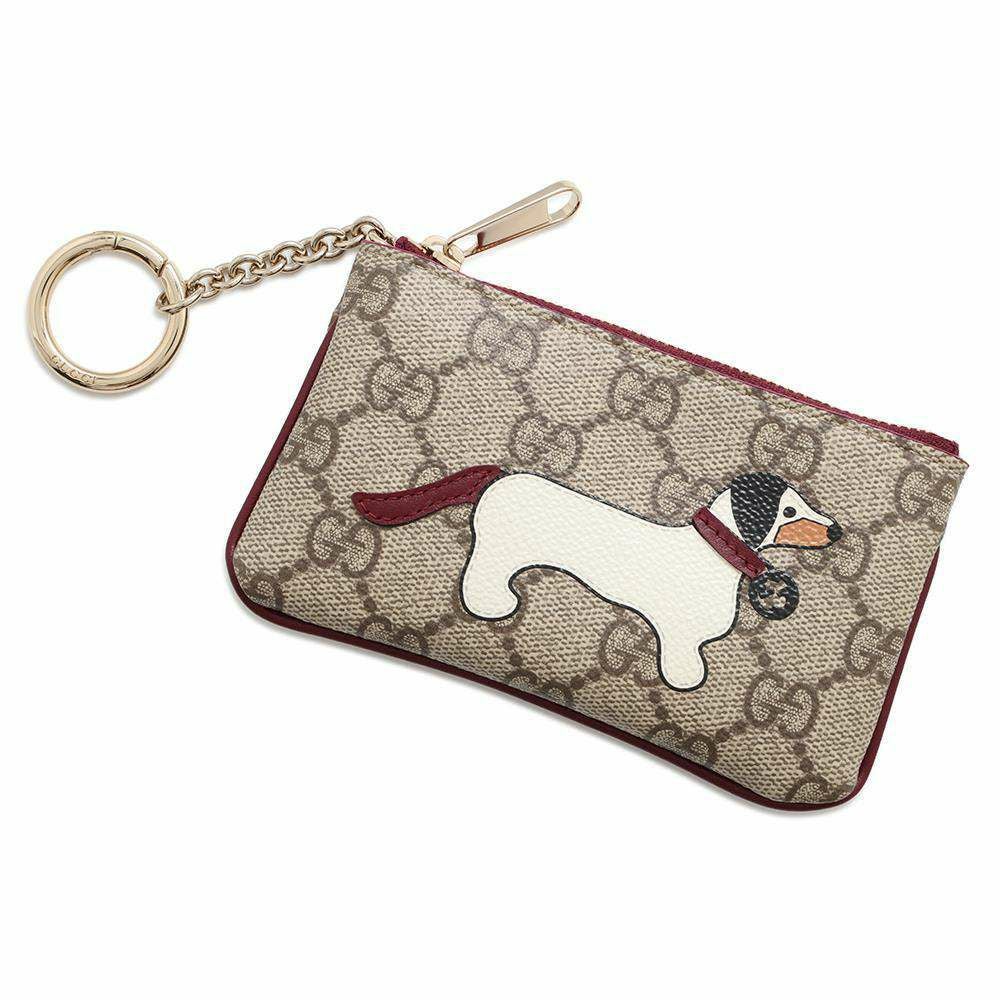 【いぬ】GUCCI キーケース グッチ キーケース ドッグディテール GG 818768 GUCCI コインケース