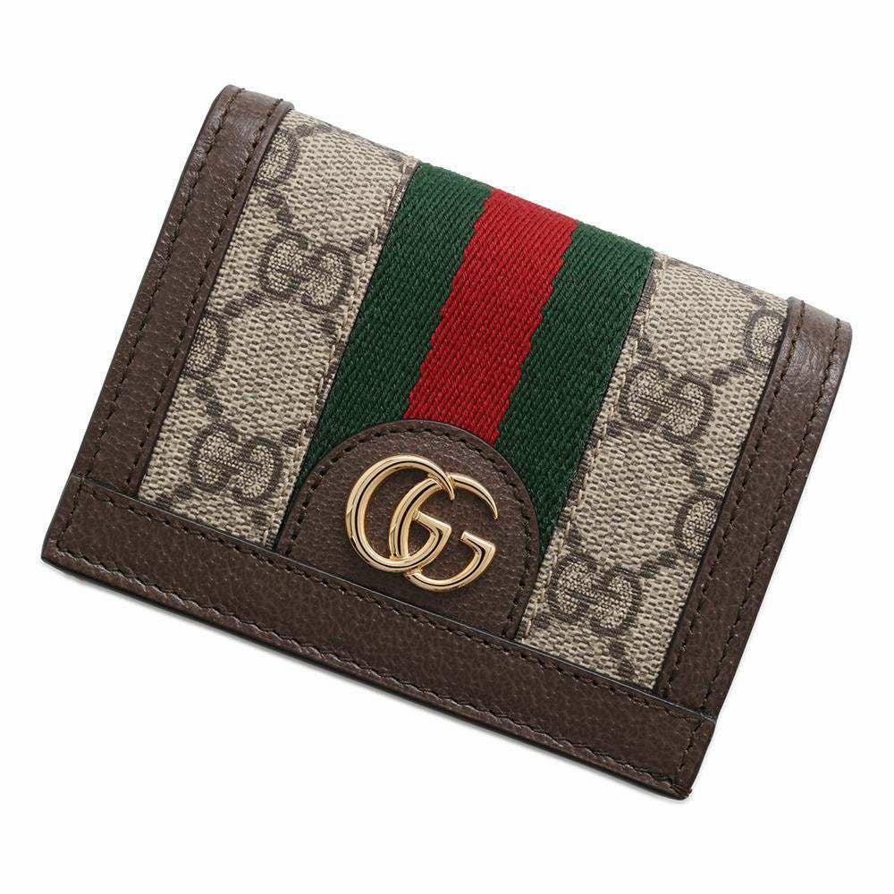 グッチ 二つ折り財布 GGスプリーム オフィディア 523155 GUCCI 財布