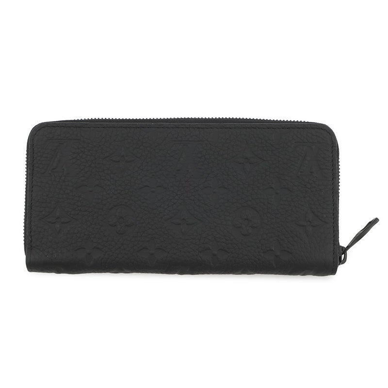 ルイヴィトン 長財布 モノグラム・トリヨン ジッピーウォレット･ホリゾンタル M11721 LOUIS VUITTON 財布 黒 ブラック