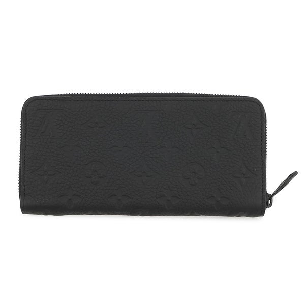 ルイヴィトン 長財布 モノグラム・トリヨン ジッピーウォレット･ホリゾンタル M11721 LOUIS VUITTON 財布 黒 ブラック
