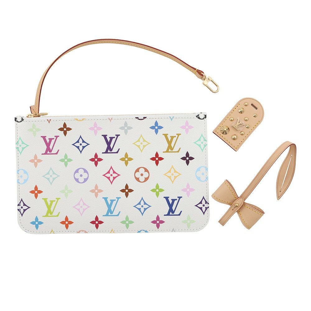 ルイヴィトン トートバッグ モノグラム LV × TM ネヴァーフルMM ポーチ