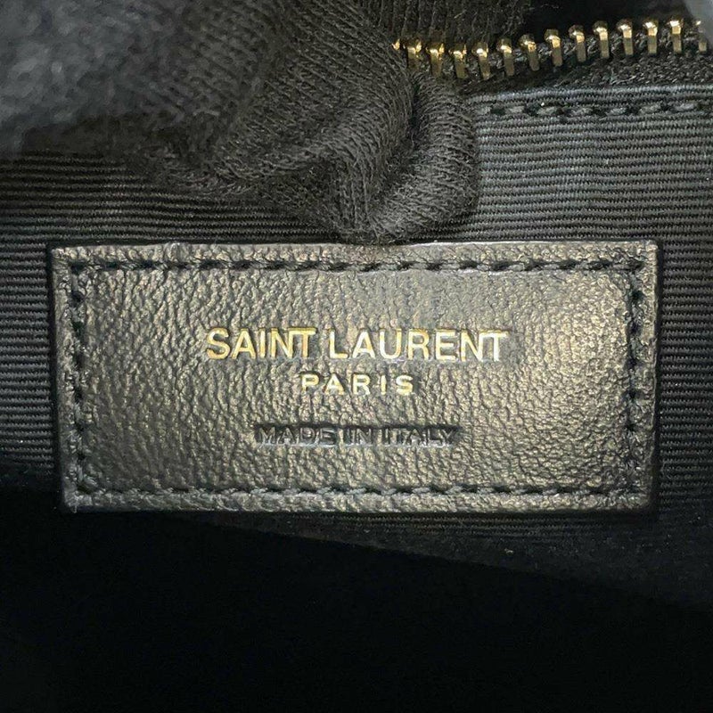 サンローランパリ リュック ジョー JOE バックパック ラムスキン 672609 SAINT LAURENT PARIS 黒