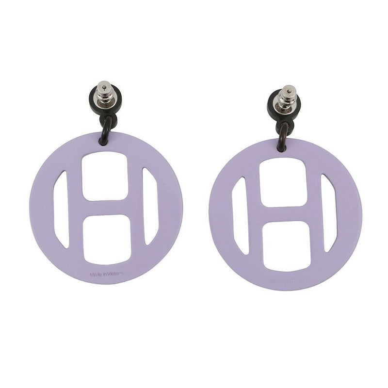 エルメス ピアス Hエキップ ノーティック バッファローホーン HERMES アクセサリー