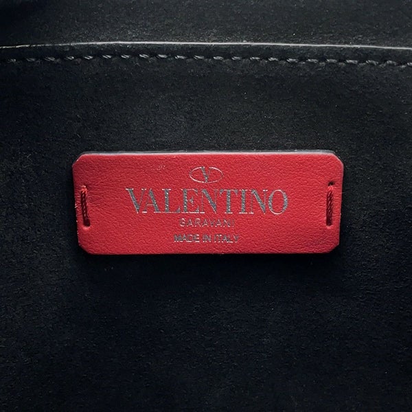 ヴァレンティノ・ガラヴァーニ ショルダーバッグ VLTNロゴ レザー 4Y2B0704WJW VALENTINO バッグ 黒