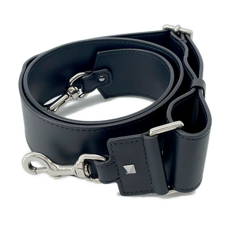 ヴァレンティノ・ガラヴァーニ ショルダーバッグ VLTNロゴ レザー 4Y2B0704WJW VALENTINO バッグ 黒