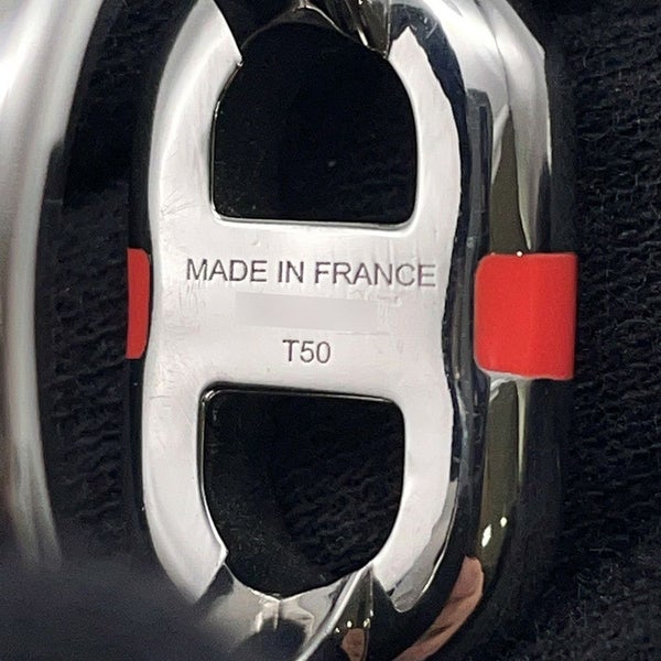 エルメス リング マイヨン  オランジュ・フィールド/シルバー金具 サイズT50 HERMES メンズ 指輪