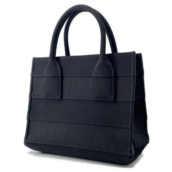 サルヴァトーレ・フェラガモ ハンドバッグ ロゴ ファブリック 214988 Ferragamo バッグ 黒