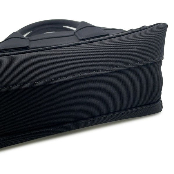 サルヴァトーレ・フェラガモ ハンドバッグ ロゴ ファブリック 214988 Ferragamo バッグ 黒