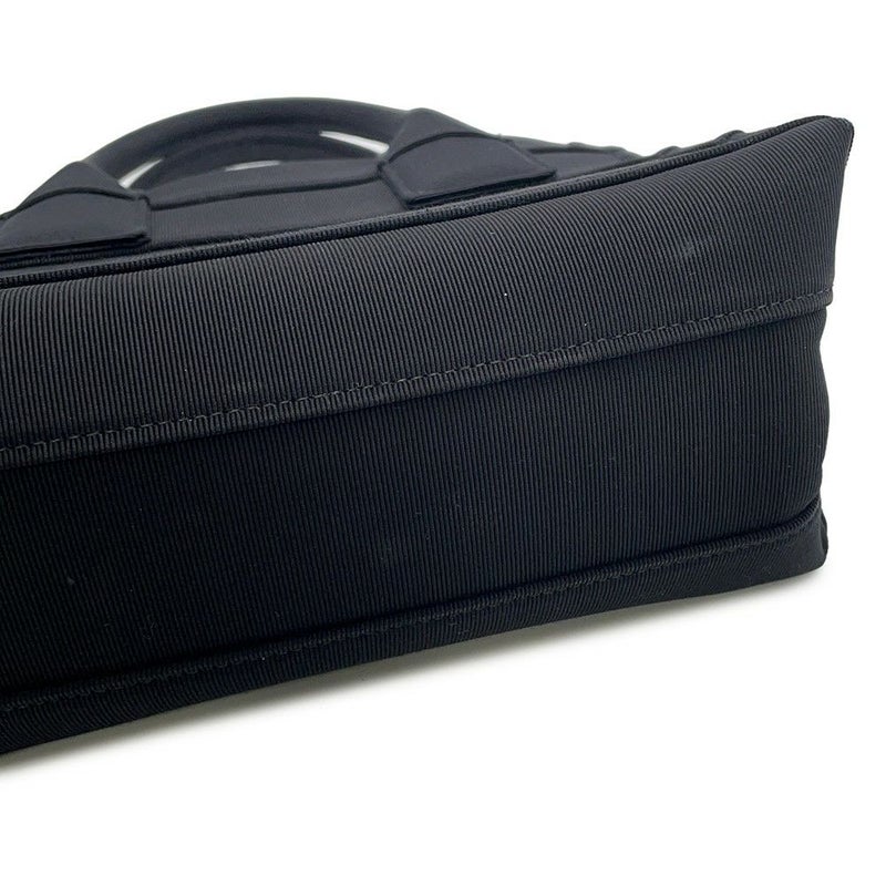 サルヴァトーレ・フェラガモ ハンドバッグ ロゴ ファブリック 214988 Ferragamo バッグ 黒