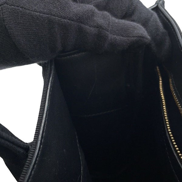 サルヴァトーレ・フェラガモ ハンドバッグ ロゴ ファブリック 214988 Ferragamo バッグ 黒