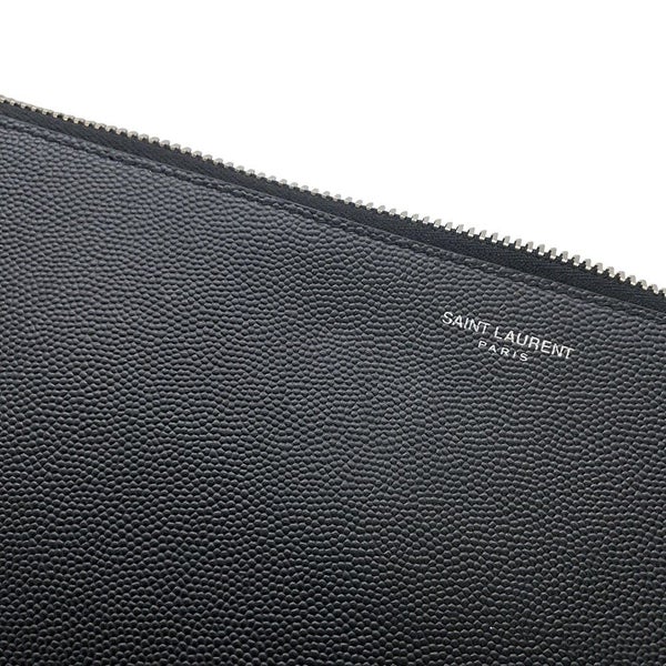 サンローランパリ クラッチバッグ ジップタブレットホルダー レザー 683865 SAINT LAURENT PARIS バッグ 黒