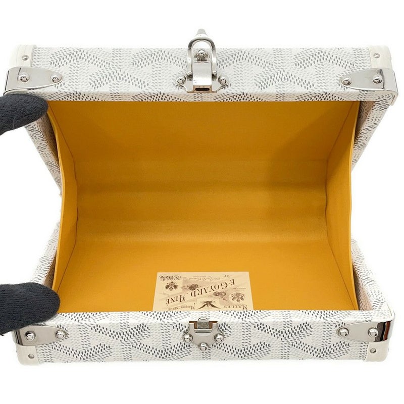 ゴヤール ショルダーバッグ ミノディエール PVC レザー MINA08PMLTY50CL50P GOYARD トランク 白