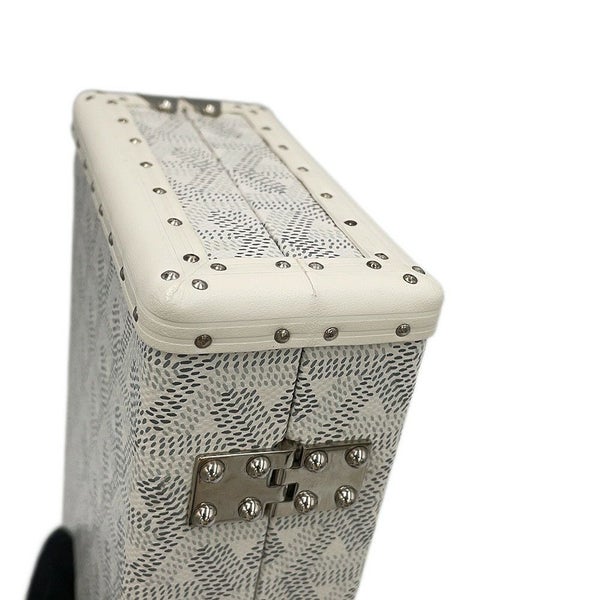 ゴヤール ショルダーバッグ ミノディエール PVC レザー MINA08PMLTY50CL50P GOYARD トランク 白