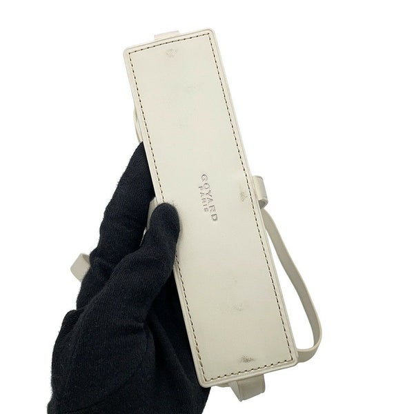 ゴヤール ショルダーバッグ ミノディエール PVC レザー MINA08PMLTY50CL50P GOYARD トランク 白