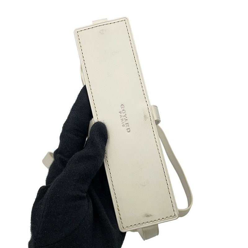 ゴヤール ショルダーバッグ ミノディエール PVC レザー MINA08PMLTY50CL50P GOYARD トランク 白