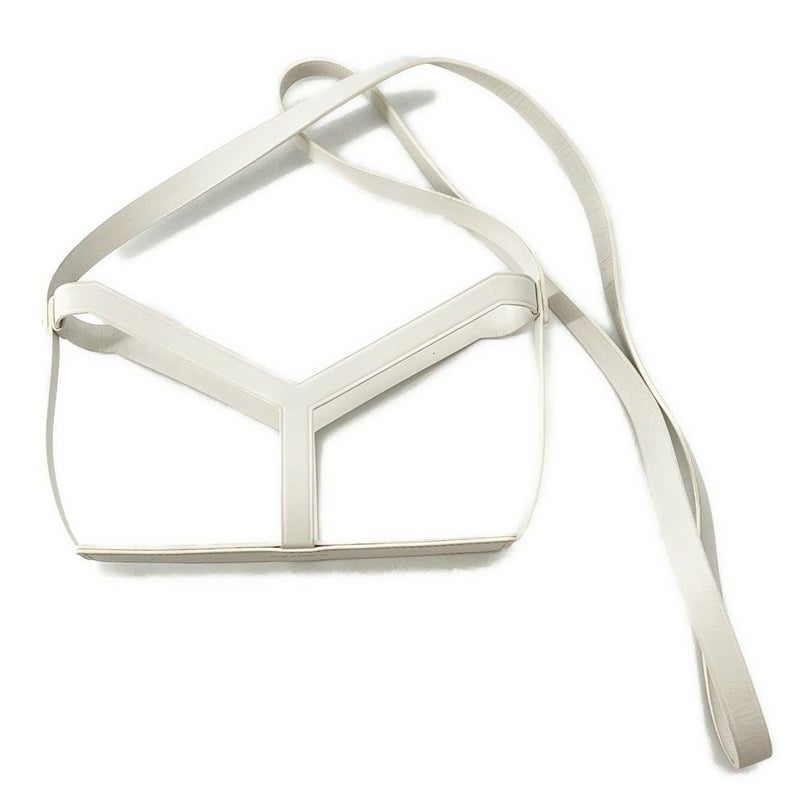 ゴヤール ショルダーバッグ ミノディエール PVC レザー MINA08PMLTY50CL50P GOYARD トランク 白