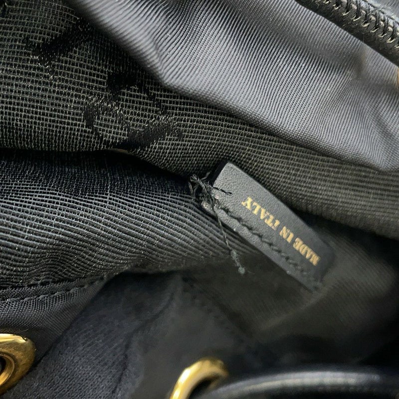 バーバリー リュック ロゴ バックパック ナイロン 4033282 BURBERRY 黒