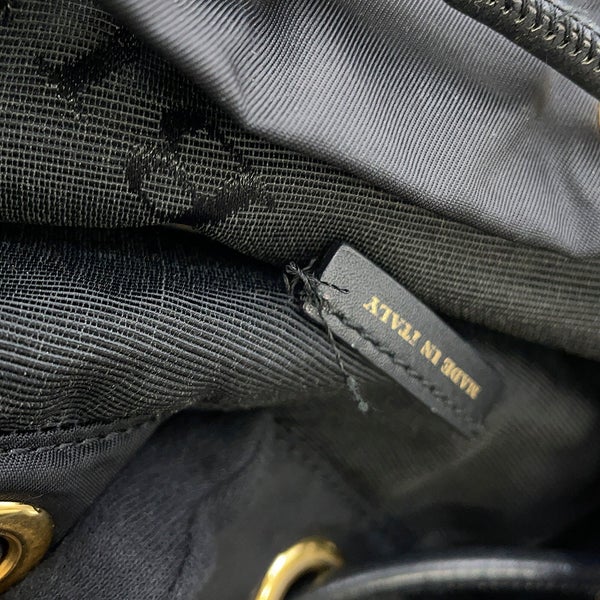 バーバリー リュック ロゴ バックパック ナイロン 4033282 BURBERRY 黒