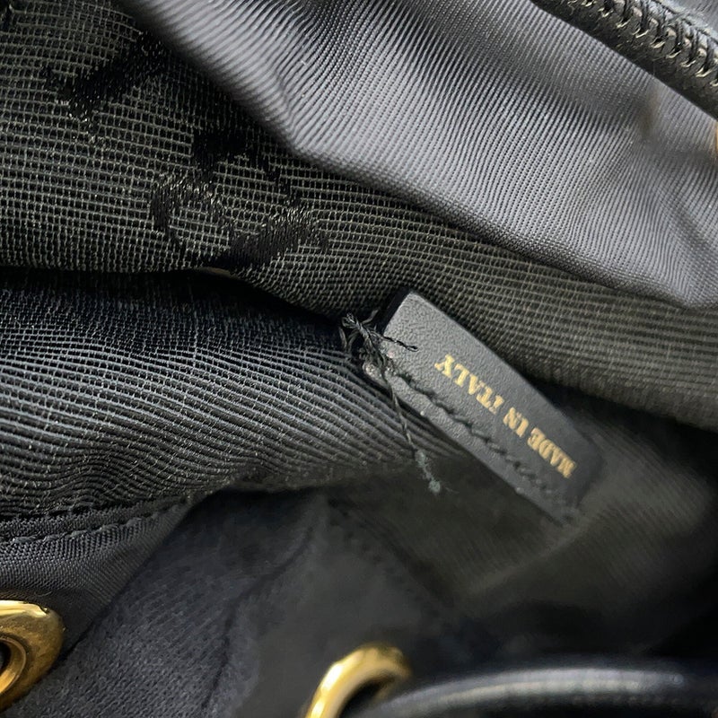 バーバリー リュック ロゴ バックパック ナイロン 4033282 BURBERRY 黒