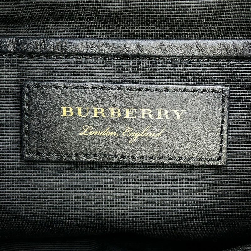 バーバリー リュック ロゴ バックパック ナイロン 4033282 BURBERRY 黒