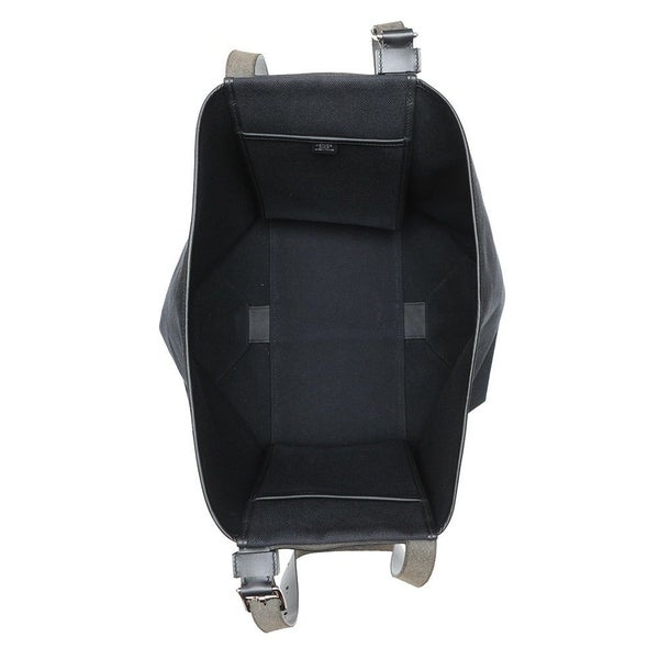 エルメス トートバッグ エトリヴィエール・ポケット ブラック/シルバー金具ヴァッシュハンター/スイフト/トワルゴエラン U刻印 黒