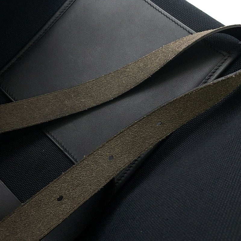 エルメス トートバッグ エトリヴィエール・ポケット ブラック/シルバー金具ヴァッシュハンター/スイフト/トワルゴエラン U刻印 黒