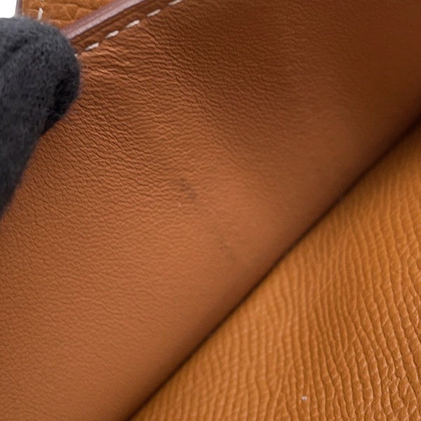 エルメス 長財布 ベアンスフレ ゴールド/シルバー金具 エプソン C刻印 HERMES 財布
