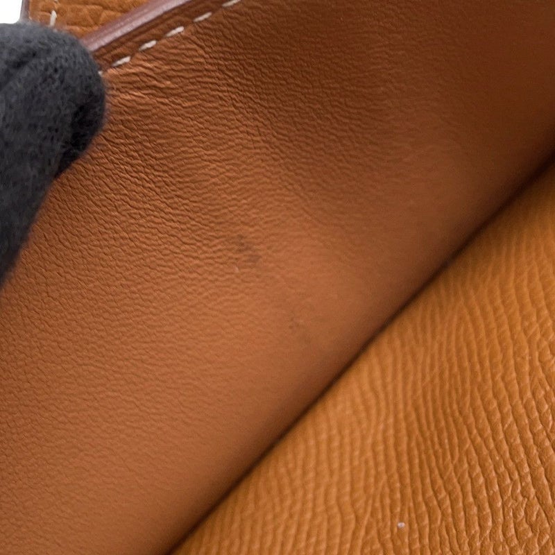 エルメス 長財布 ベアンスフレ ゴールド/シルバー金具 エプソン C刻印 HERMES 財布