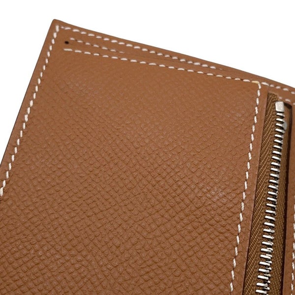 エルメス 長財布 ベアンスフレ ゴールド/シルバー金具 エプソン C刻印 HERMES 財布