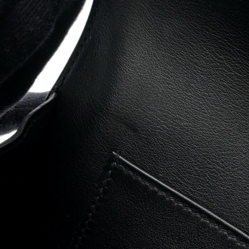 エルメス ポシェットメドール ブラック/ゴールド金具 スイフト X刻印 HERMES バッグ 黒