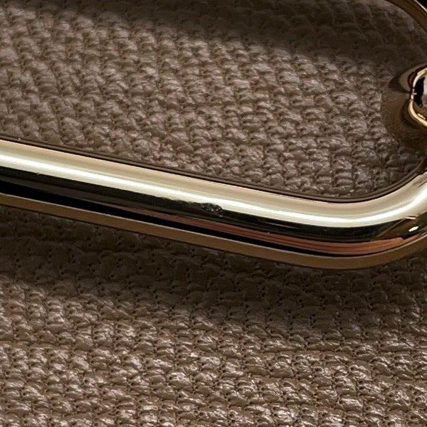 エルメス 財布 ロウリス ルリ エトゥープ/シャンパンゴールド金具 シェブルミゾル U刻印 HERMES 財布