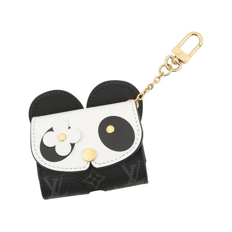 ルイヴィトン イヤホンケース モノグラム エテュイ・イヤホン パンダ AirPods Proケース GI0861 LOUIS VUITTON 黒