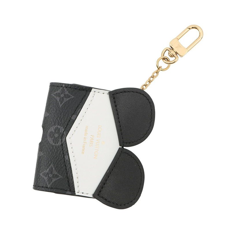 ルイヴィトン イヤホンケース モノグラム エテュイ・イヤホン パンダ AirPods Proケース GI0861 LOUIS VUITTON 黒