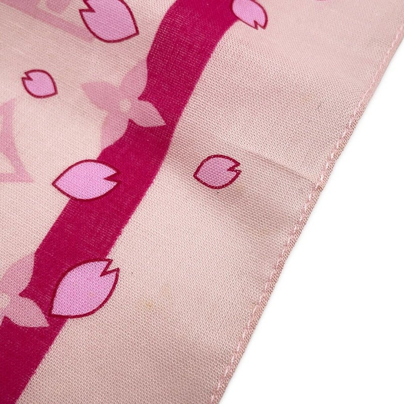 ルイヴィトン ハンカチ モノグラム・チェリーブロッサムバンダナ コットン M71921 村上隆コラボ