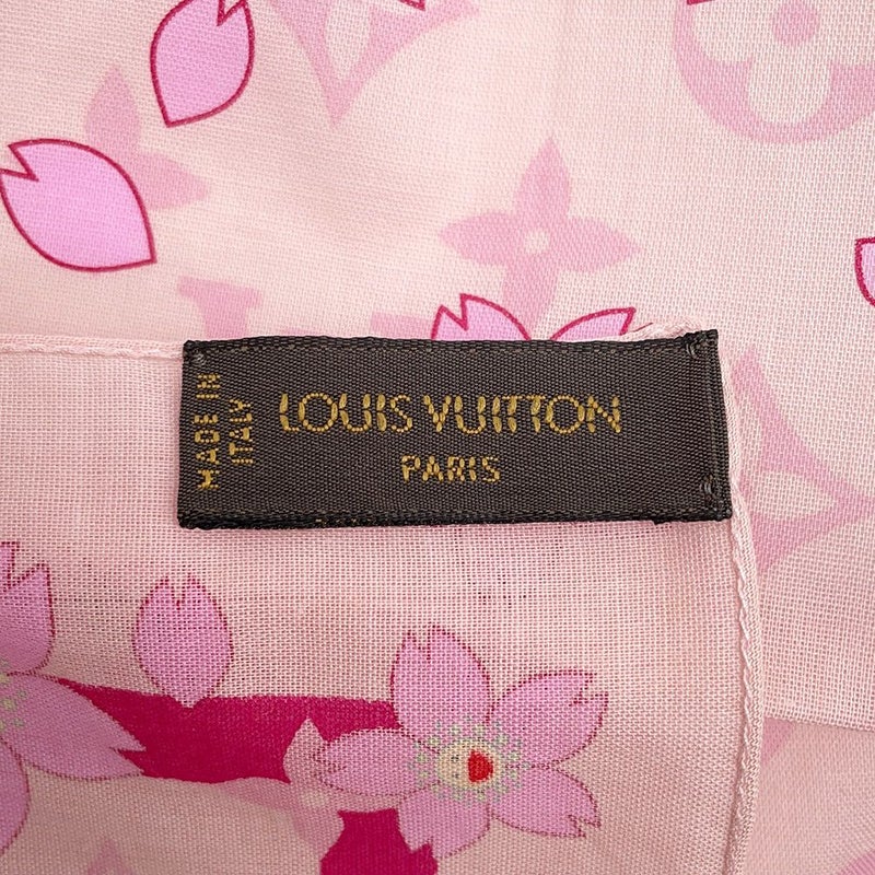 ルイヴィトン ハンカチ モノグラム・チェリーブロッサムバンダナ コットン M71921 村上隆コラボ