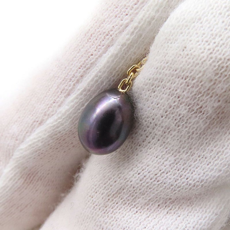 ルイヴィトン ピアス クレオール フープ 淡水パール K18YGイエローゴールド Q96000 真珠 LOUIS VUITTON