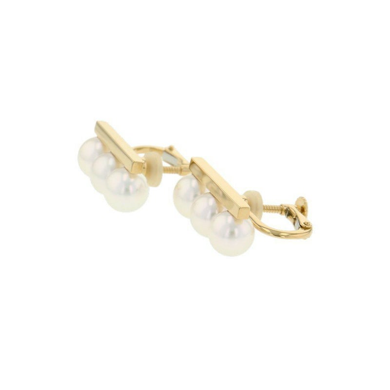 タサキ イヤリング バランス ネオ イヤリング あこや真珠 パール K18YGイエローゴールド E-4315-18KYG TASAKI ジュエリー