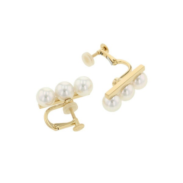 タサキ イヤリング バランス ネオ イヤリング あこや真珠 パール K18YGイエローゴールド E-4315-18KYG TASAKI ジュエリー