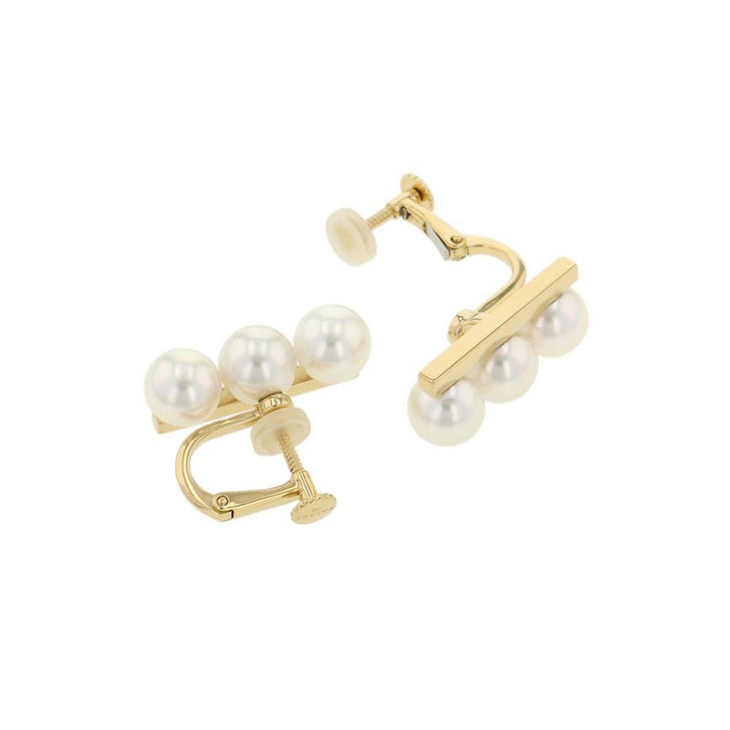 タサキ イヤリング バランス ネオ イヤリング あこや真珠 パール K18YGイエローゴールド E-4315-18KYG TASAKI ジュエリー
