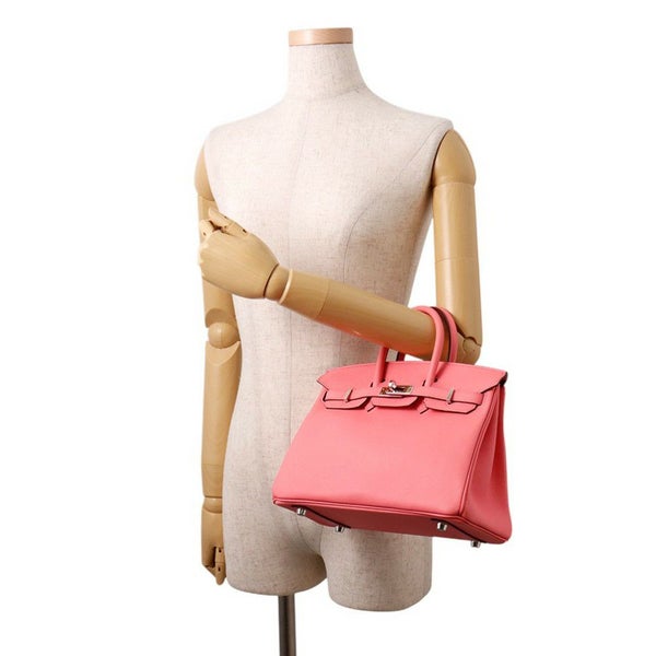 エルメス バーキン25 ローズアザレ/シルバー金具 スイフト Y刻印 HERMES Birkin ハンドバッグ