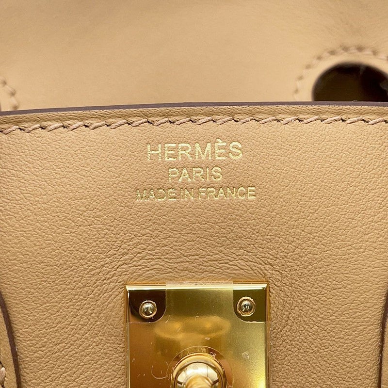 エルメス バーキン25 ビスキュイ/ゴールド金具 スイフト K刻印 HERMES Birkin ハンドバッグ