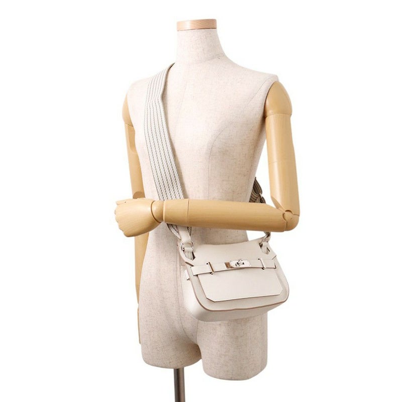 エルメス ジプシエール ミニ グリスペール/シルバー金具 スイフト K刻印 バンドリエール サングル コルダージュ