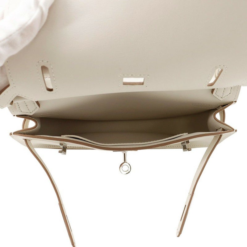 エルメス ジプシエール ミニ グリスペール/シルバー金具 スイフト K刻印 バンドリエール サングル コルダージュ