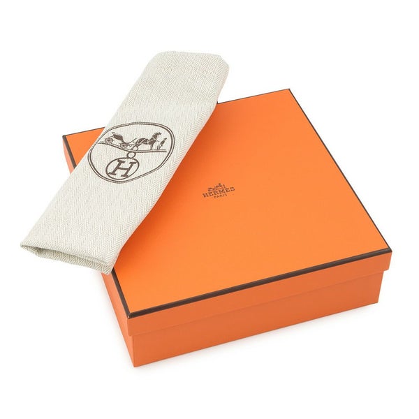 エルメス ショルダーストラップ バンドリエール サングル コルタージュ グリスペール/エトゥープ/シルバー金具 W刻印