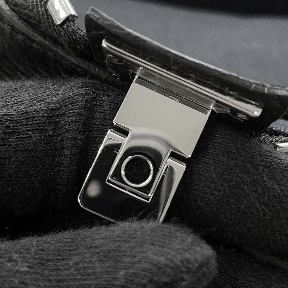 エルメス ブリーフケース ヴィクトリア2 12H ブラック/シルバー金具