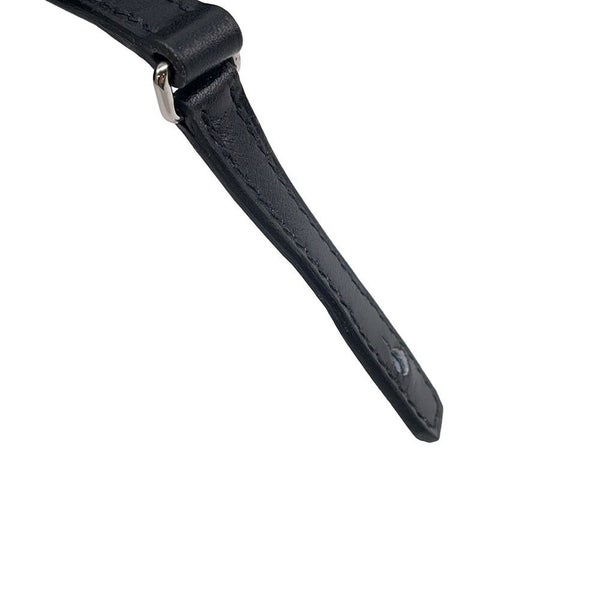 エルメス ケリーウォレット ロング トゥーゴー ブラック/シルバー金具 ボックスカーフ U刻印 HERMES 財布 黒