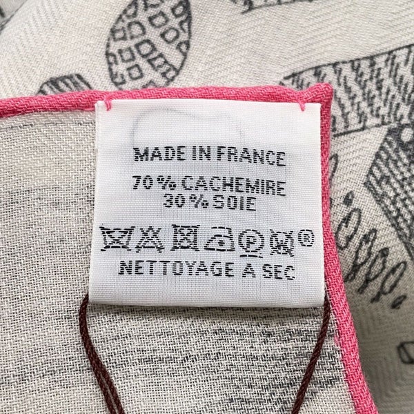 エルメス ストール カレ140 カレジェアン  ヌーベル・シテ・カヴァリエール La Nouvelle Cite Cavaliere シルク カシミヤ 2026春夏