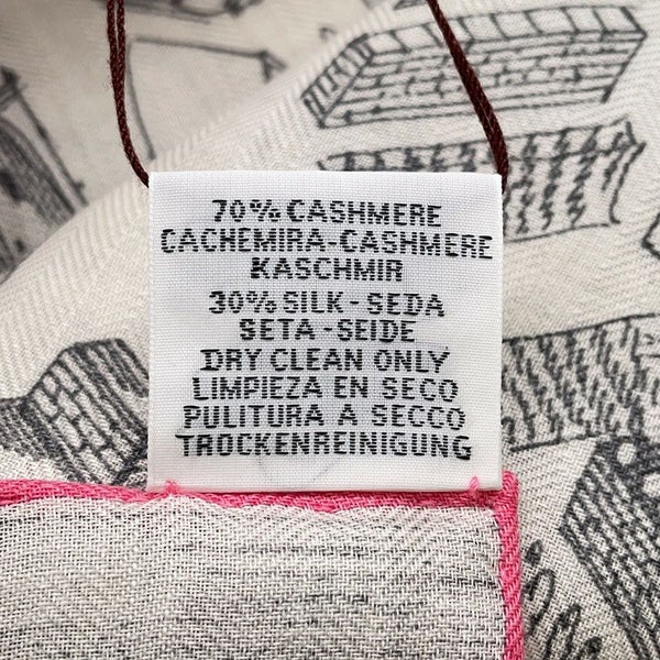 エルメス ストール カレ140 カレジェアン  ヌーベル・シテ・カヴァリエール La Nouvelle Cite Cavaliere シルク カシミヤ 2026春夏