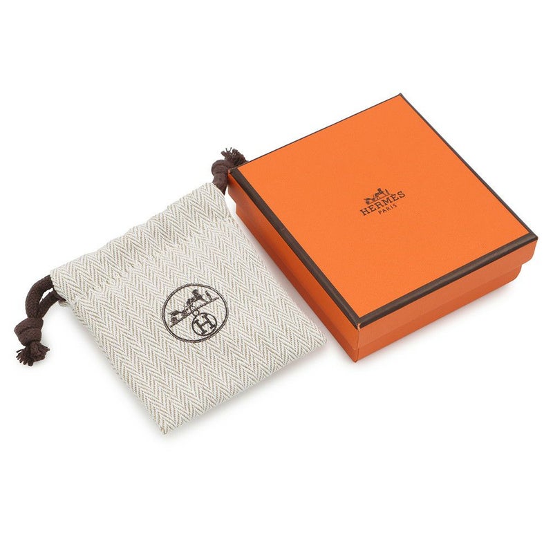 エルメス ピアス ミニ・ポップアッシュ ブラック/ゴールド金具 Hモチーフ HERMES Pop H ポップH